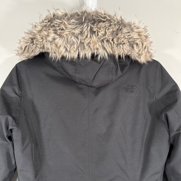 The North Face Mauna Kea Goose Down Jacket Women’s Size Small Black Hooded Parka - Picture 12 of 16